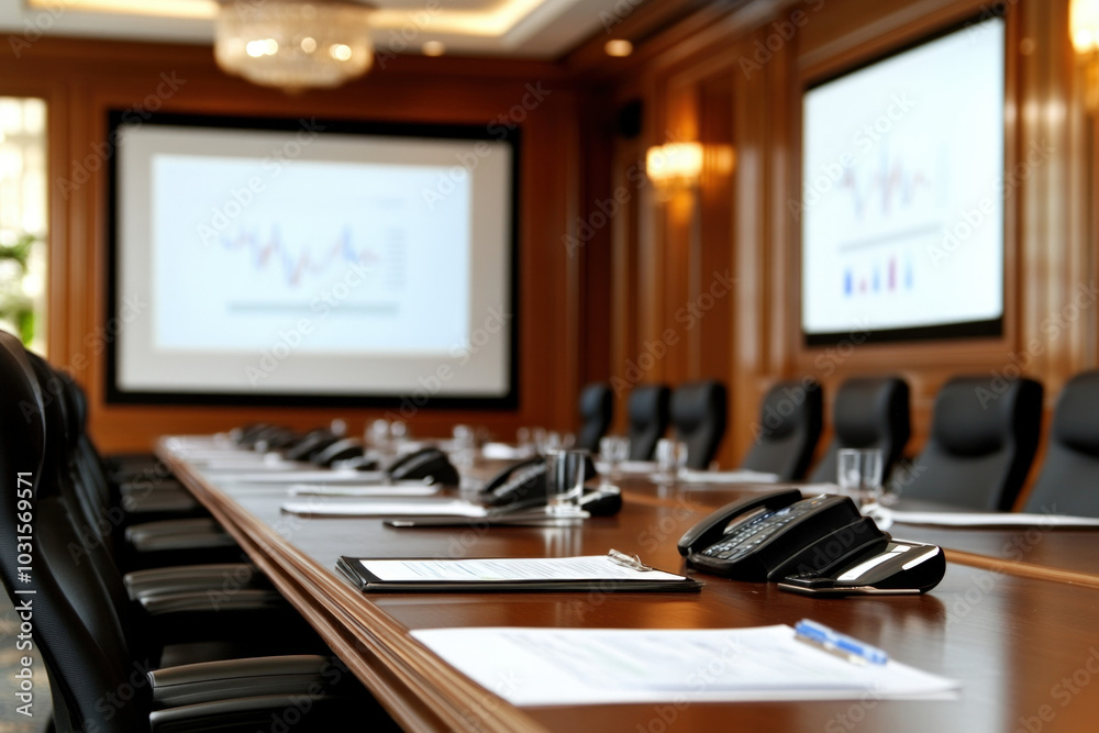 Professional Meeting In Progress Where Executives Discuss Key Performance Indicators (Kpis) Of A Service Level Agreement, With Charts And Graphs Displayed On A Screen Professional Meeting In Progress Where Executives Discuss Key Performance Indicators (Kpis) Of A Service Level Agreement, With Charts And Graphs Displayed On A Screen
