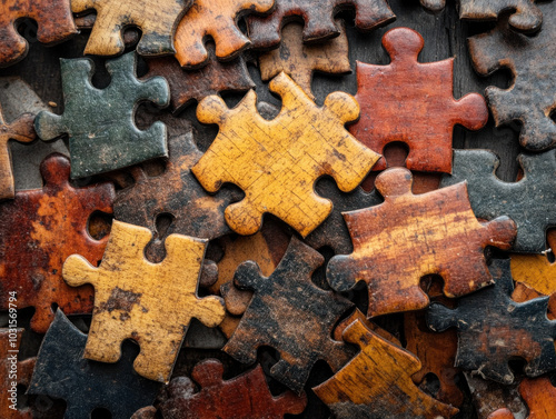 Puzzle Pieces Background