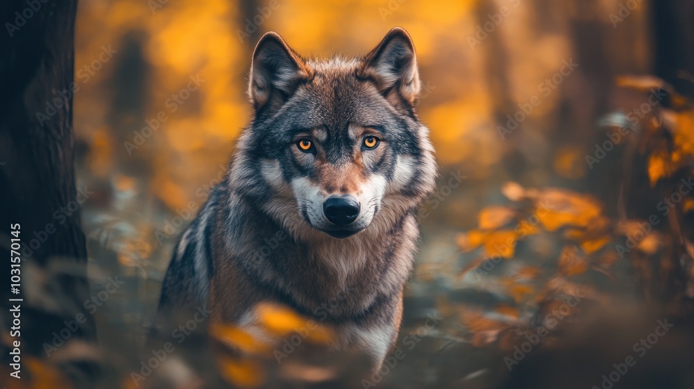 Wolf in the Forest Wolf in the Forest
