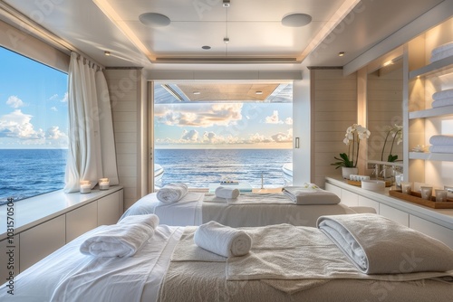 Luxury Yacht Spa with Ocean View