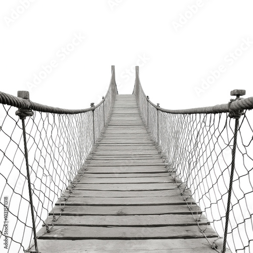 Suspension Bridge Isolated