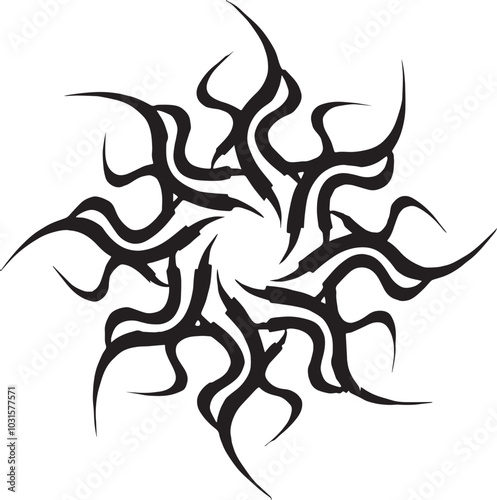 tatto tribal illustration design