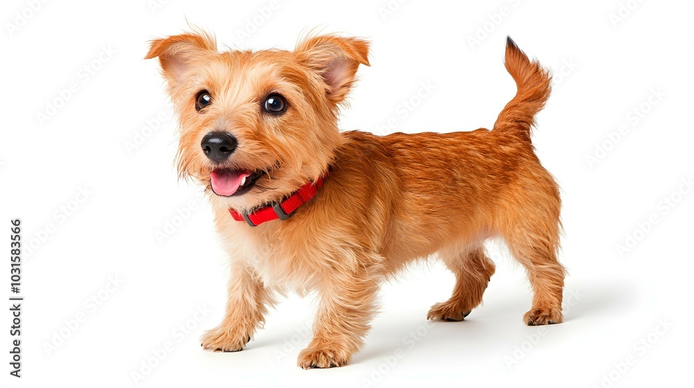 Playful Dog Enjoying Time
