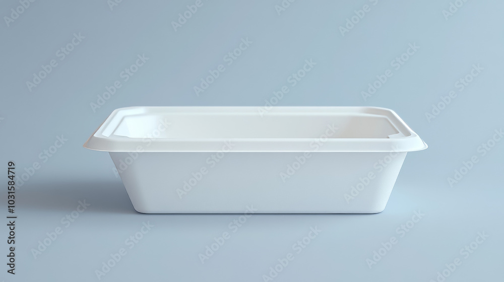 A white container, like the kind used for Chinese takeout, is shown in a picture. It's designed to hold food and is perfect for delivery. A white container, like the kind used for Chinese takeout, is shown in a picture. It's designed to hold food and is perfect for delivery.