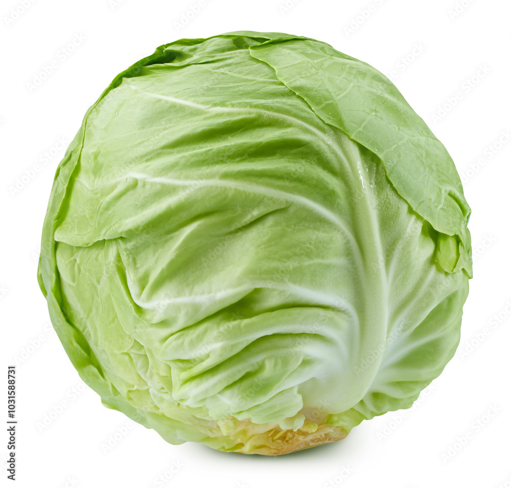 Cabbage isolated on white background Cabbage isolated on white background