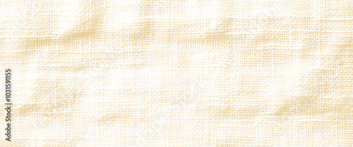 Vector background of natural linen canvas fabric texture background.