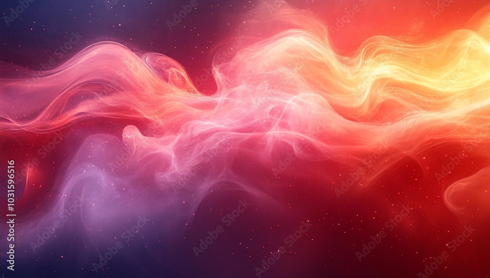 Abstract colorful waves of light and energy in a cosmic background. Abstract colorful waves of light and energy in a cosmic background.