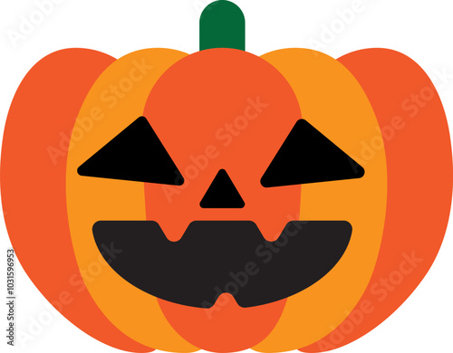ハロウィンのかぼちゃのイラスト