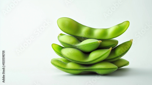 Wallpaper Mural Nature’s Healthy Snack Fresh Edamame Pods, Ideal for Clean Eating Torontodigital.ca