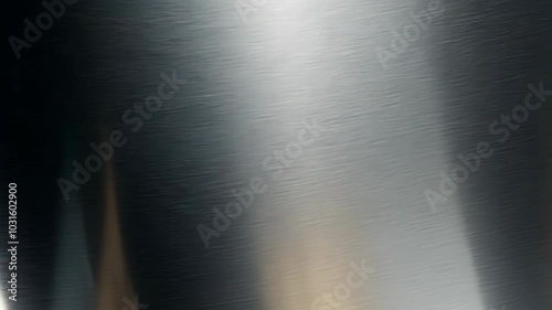 A close-up of brushed stainless steel, showing the subtle texture and metallic sheen