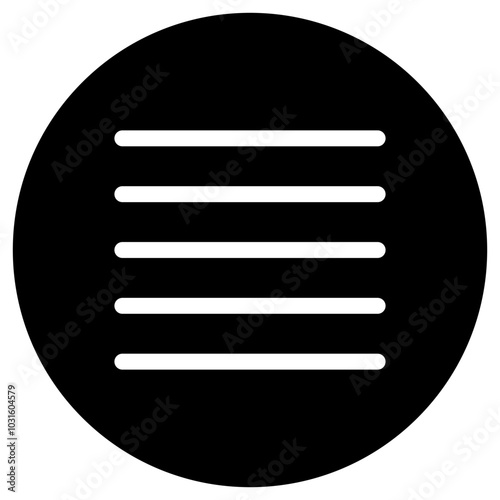 Editable paragraph justified alignments vector icon. Part of a big icon set family. Perfect for web and app interfaces, presentations, infographics, etc