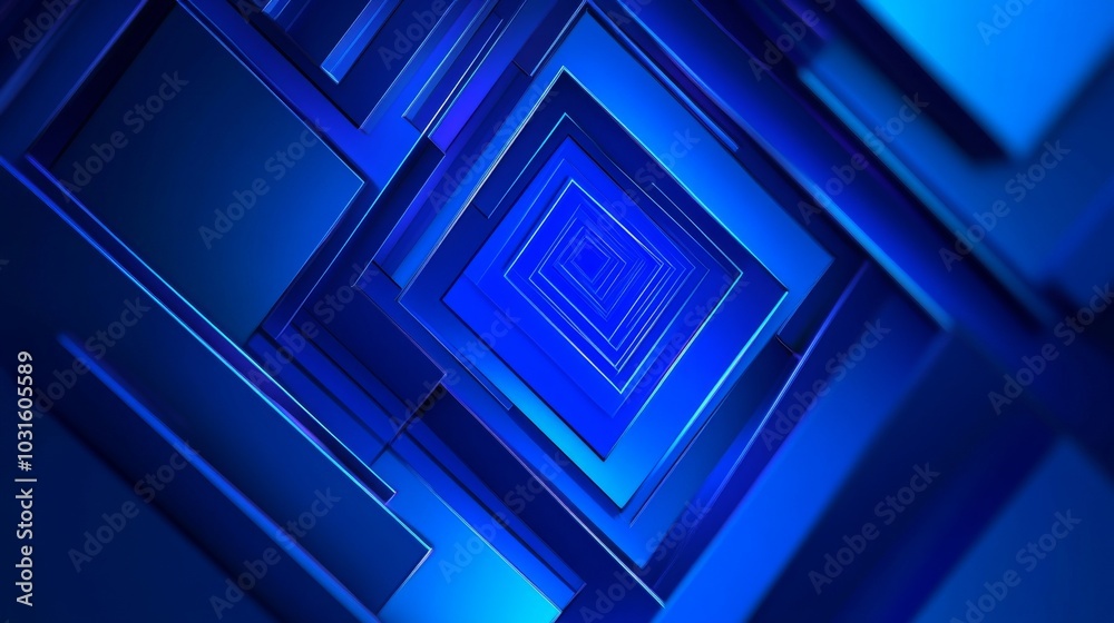 Modern abstract blue background. Vibrant gradient square shapes. Minimalist geometric design. Simple elements. Futuristic graphic. Suitable for headers, covers, wallpapers, presentations, banners, bus Modern abstract blue background. Vibrant gradient square shapes. Minimalist geometric design. Simple elements. Futuristic graphic. Suitable for headers, covers, wallpapers, presentations, banners, bus