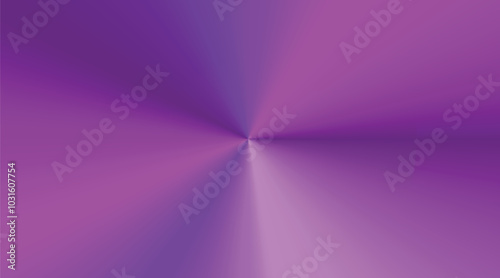 Abstract purple gradient background with radial metallic effect for modern backdrop and wallpaper design