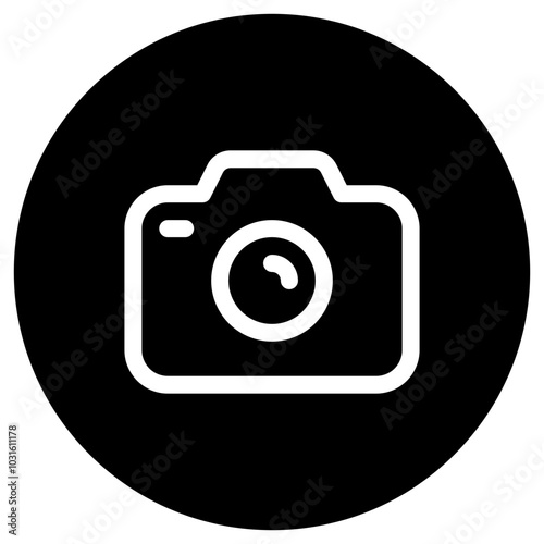 Editable vector photo digital camera icon. Part of a big icon set family. Perfect for web and app interfaces, presentations, infographics, etc