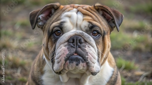 Cute Adult English Bulldog