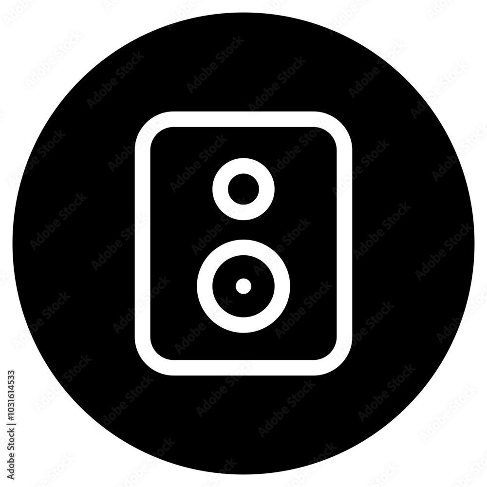Editable vector loudspeaker amplifier icon. Black, transparent white background. Part of a big icon set family. Perfect for web and app interfaces, presentations, infographics, etc Editable vector loudspeaker amplifier icon. Black, transparent white background. Part of a big icon set family. Perfect for web and app interfaces, presentations, infographics, etc