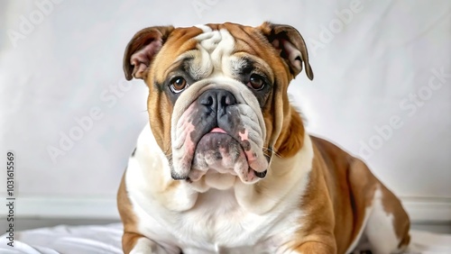 Cute Adult English Bulldog