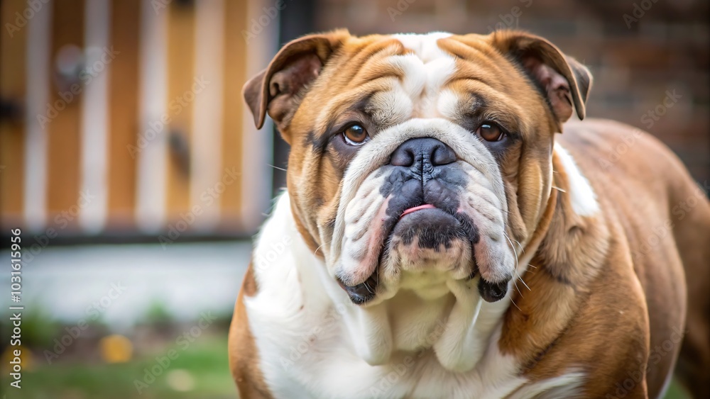 Cute Adult English Bulldog Cute Adult English Bulldog