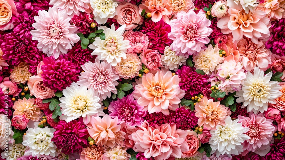 A vibrant array of multicolored flowers in various shades, creating a stunning floral display that captivates the eye. A vibrant array of multicolored flowers in various shades, creating a stunning floral display that captivates the eye.