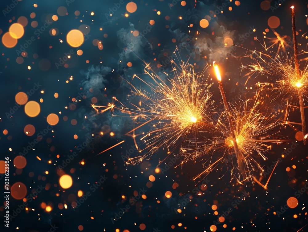 Obraz premium happy new year background - ai