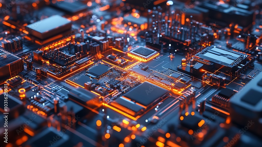 Advanced data infrastructure visualized within virtual reality digital space