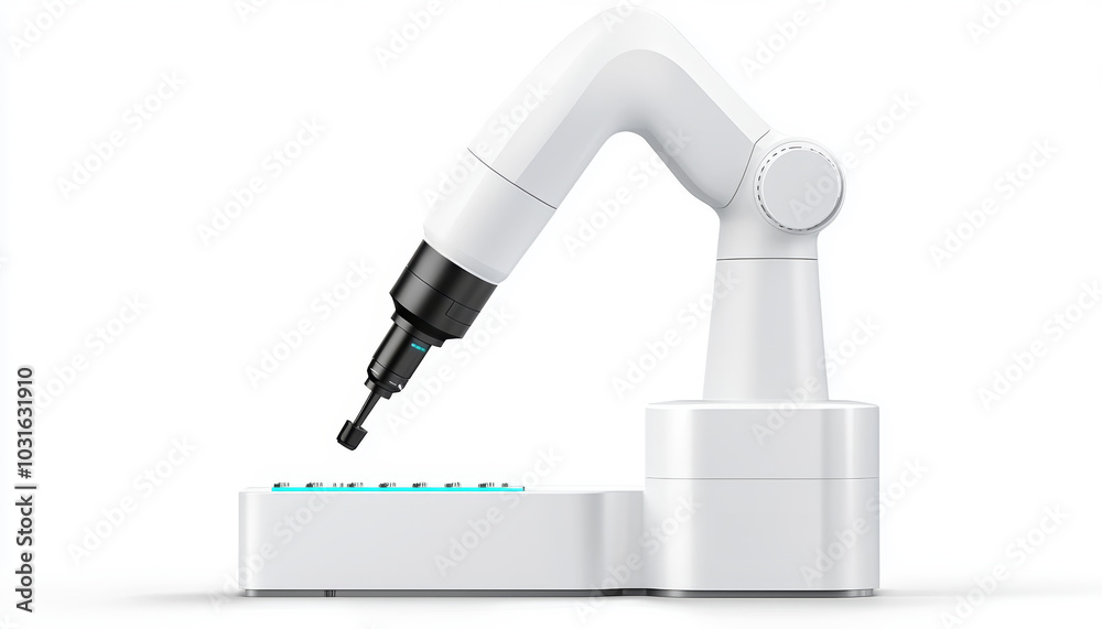 An advanced robotic system helping surgeons perform minimally invasive procedures, ensuring precision and reducing recovery time An advanced robotic system helping surgeons perform minimally invasive procedures, ensuring precision and reducing recovery time
