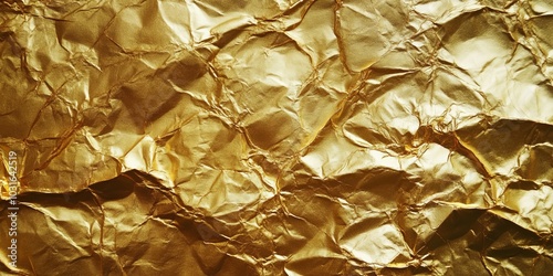 Metallic golden and bronze paper texture with gradient effect, resembling metal foil or wall paint, Golden background. Gold texture. Beautiful luxury gold background. Shiny golden texture