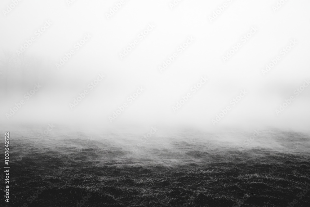 Naklejka premium Fog Background in Nature