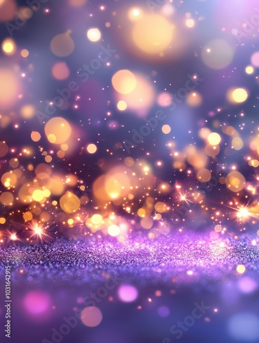 Glowing abstract background in vibrant purple and pink tones with soft, dreamy out-of-focus effects.