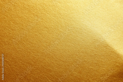 Metallic golden and bronze paper texture with gradient effect, resembling metal foil or wall paint, Golden background. Gold texture. Beautiful luxury gold background. Shiny golden texture