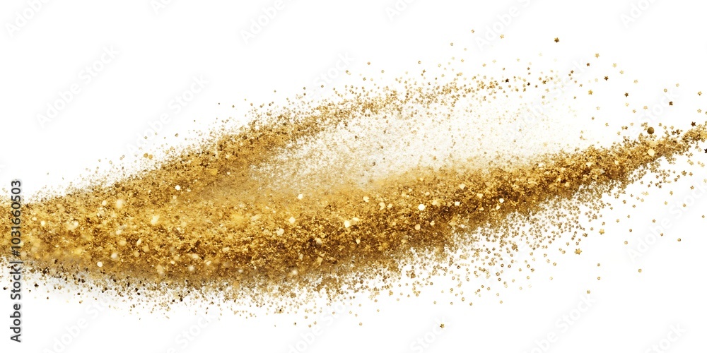Sparkling Gold Dust in Flight. Flying Golden Particles Image. Gold Dust on White Background. Glittering Gold Dust Motion. Shiny Gold Dust Particles Photo. Sparkling Gold Dust in Flight. Flying Golden Particles Image. Gold Dust on White Background. Glittering Gold Dust Motion. Shiny Gold Dust Particles Photo.