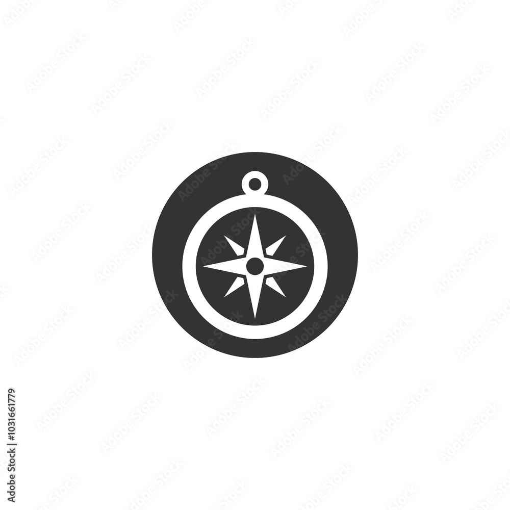 Compass sign. Wind rose navigation symbol icon isolated on transparent background Compass sign. Wind rose navigation symbol icon isolated on transparent background