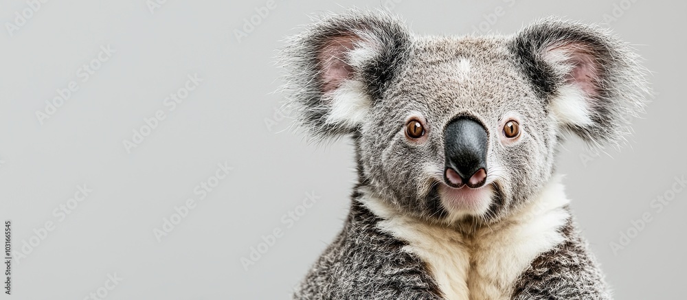 Close-up Portrait of a Koala Close-up Portrait of a Koala
