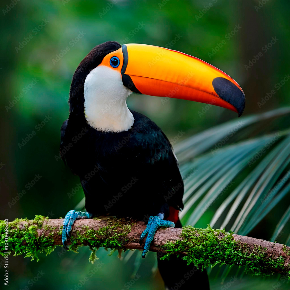 Fototapeta premium Toco Toucan (Ramphastos toco)