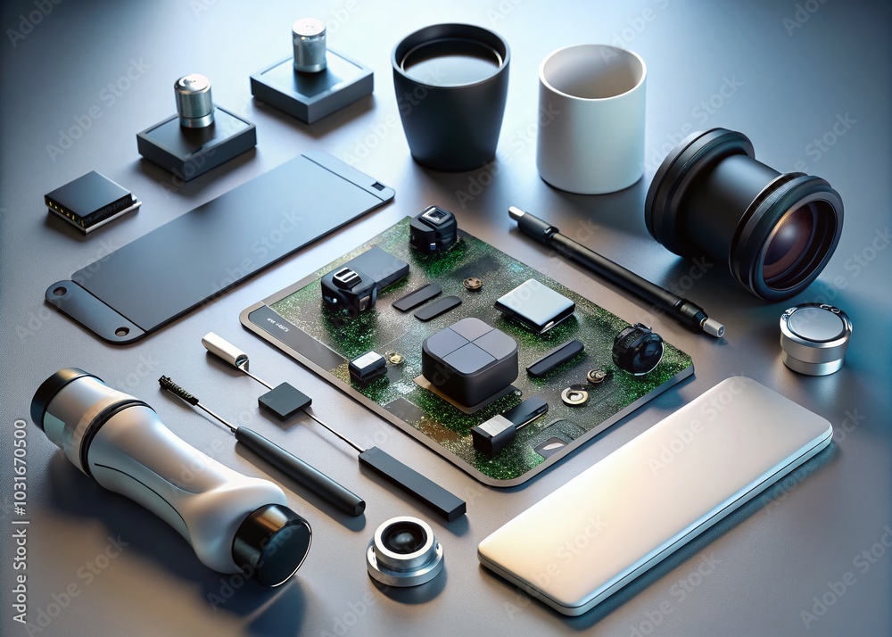 Stylish and Modern Product Photography for Innovative Tech Gadgets Stylish and Modern Product Photography for Innovative Tech Gadgets