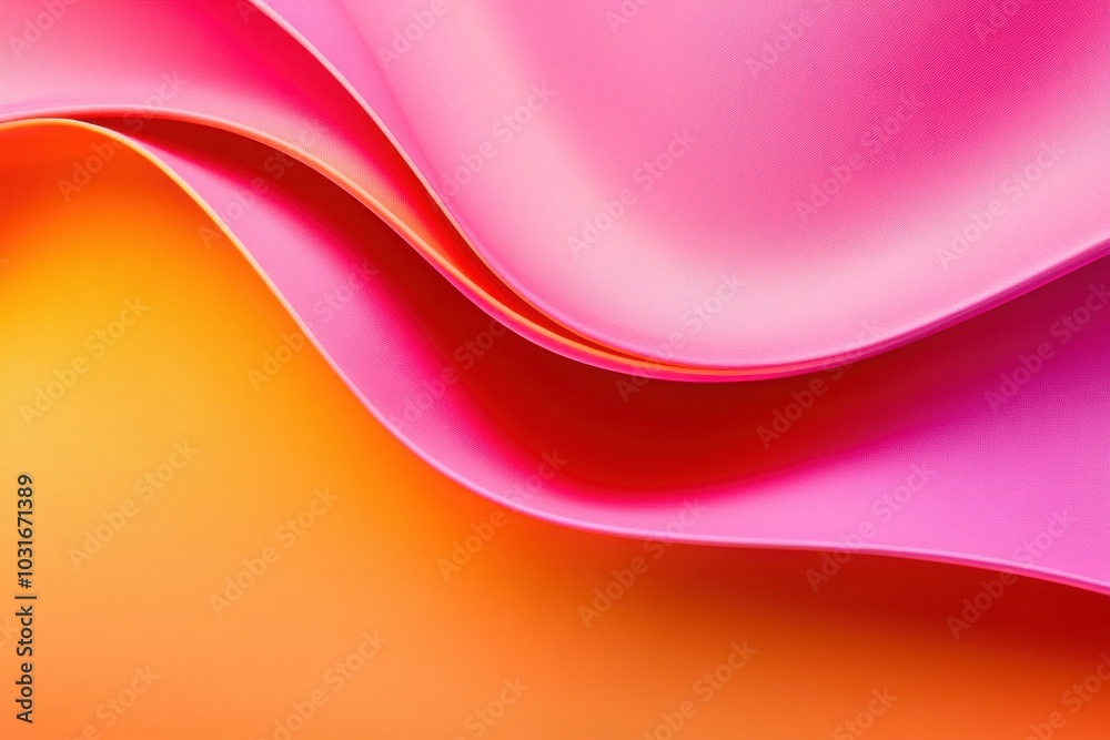 Vibrant Geometric Waves, Soft gradient curves blend in a dynamic composition, showcasing colorful patterns and fluid shapes. Vibrant Geometric Waves, Soft gradient curves blend in a dynamic composition, showcasing colorful patterns and fluid shapes.