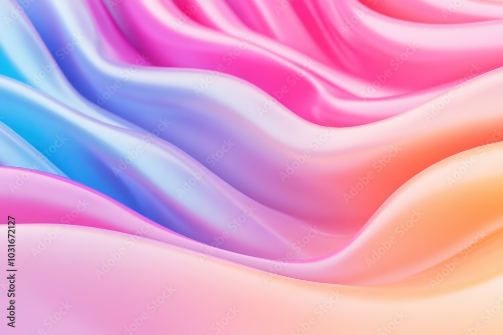 Gradient wavy flow abstract design featuring dynamic shapes blending in vibrant hues, creating a visually striking composition. Gradient wavy flow abstract design featuring dynamic shapes blending in vibrant hues, creating a visually striking composition.