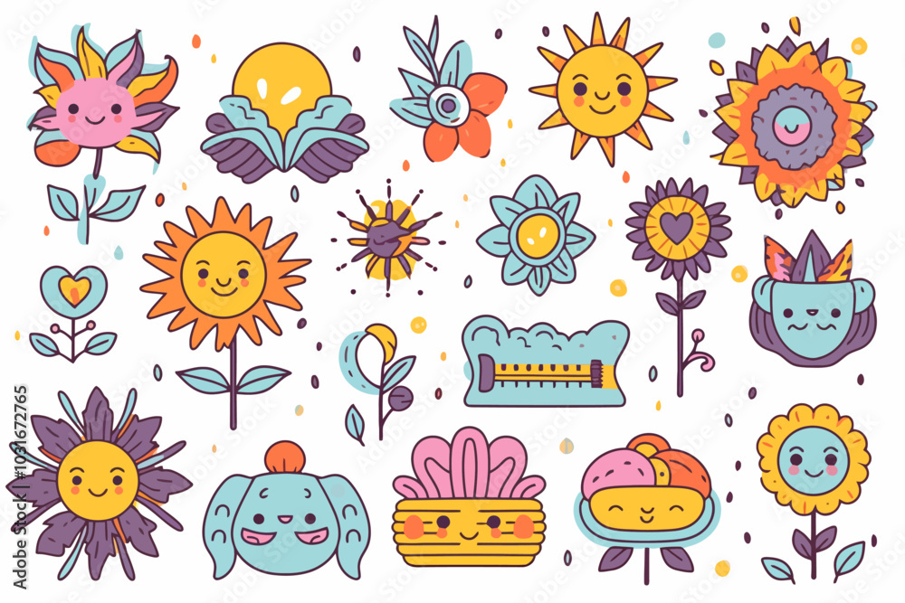 silhouettes of silhouettes of