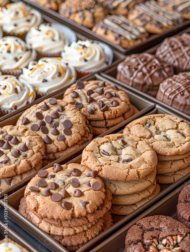 Delicious cookies waiting to be enjoyed for national cookie day