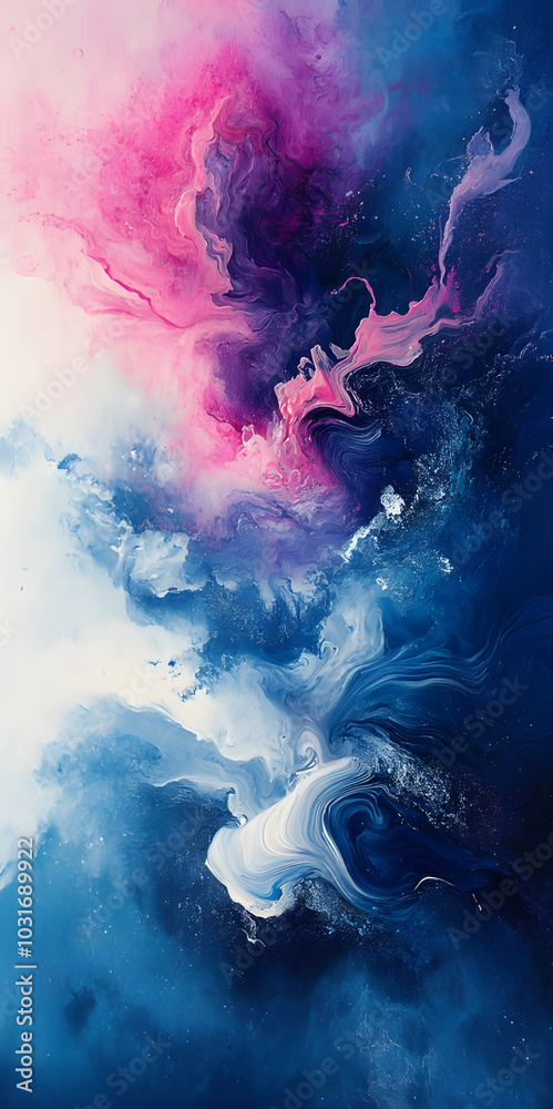 The collision and fusion of cold and warm colors, water and fire, and pigments create a unique aesthetic The collision and fusion of cold and warm colors, water and fire, and pigments create a unique aesthetic