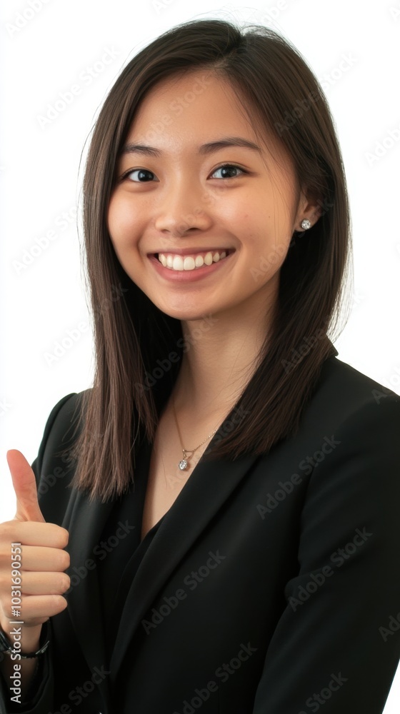 Confident Businesswoman in Professional Attire Confident Businesswoman in Professional Attire