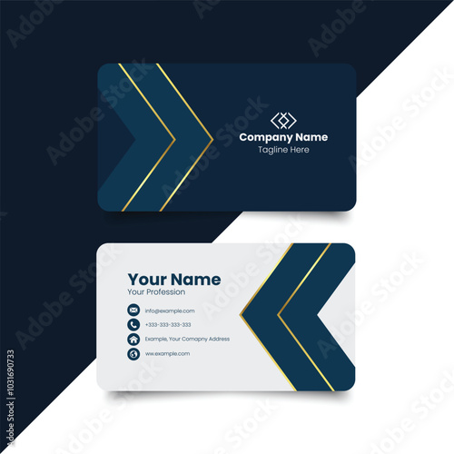 Simple Business Card Layout. creative modern name card and business card. Clean Design. corporate design template, Clean professional business template, visiting card. elegant. Print ready