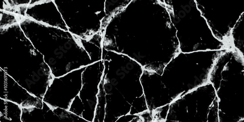 Grunge black marble pattern with white stains, Abstract black and white grunge vector background, Black marble patterned natural patterns texture background. Black marble texture and background. 