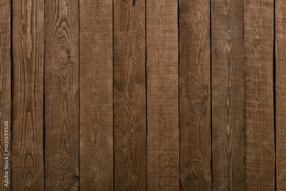 Naklejka premium natural wood background or texture of dark boards