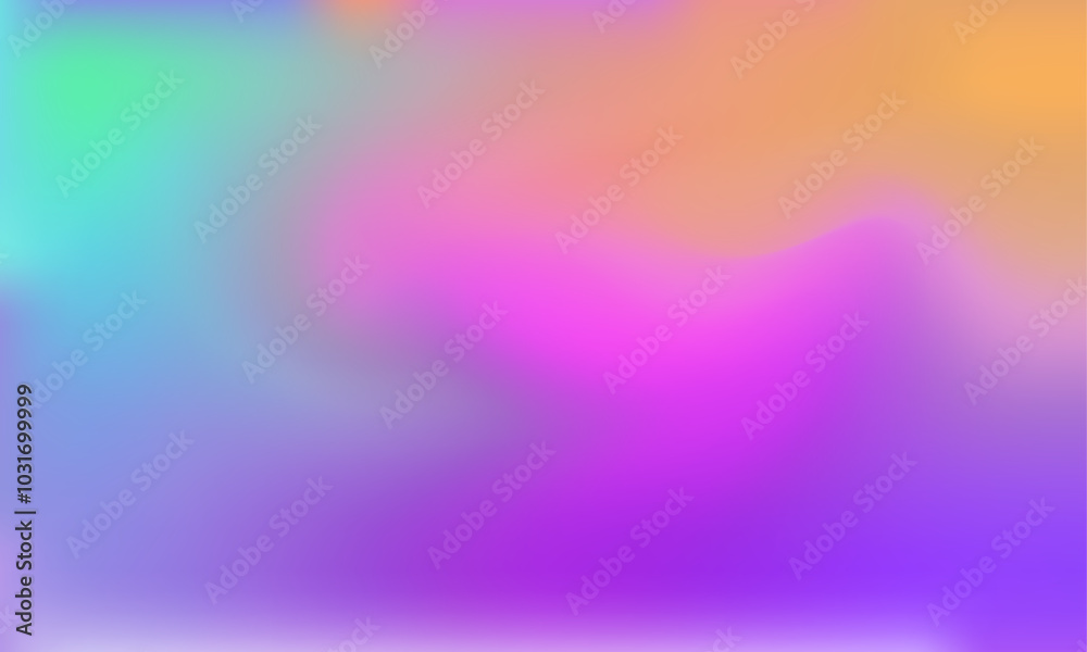 Vivid abstract colors in gradient, Abstract blurred background