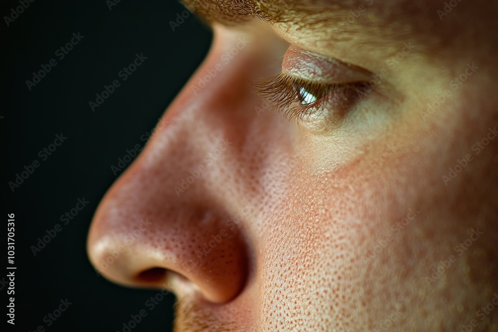 Holding Nose. Man Reacting to Stinky Odor. Bad Smell Concept Holding Nose. Man Reacting to Stinky Odor. Bad Smell Concept