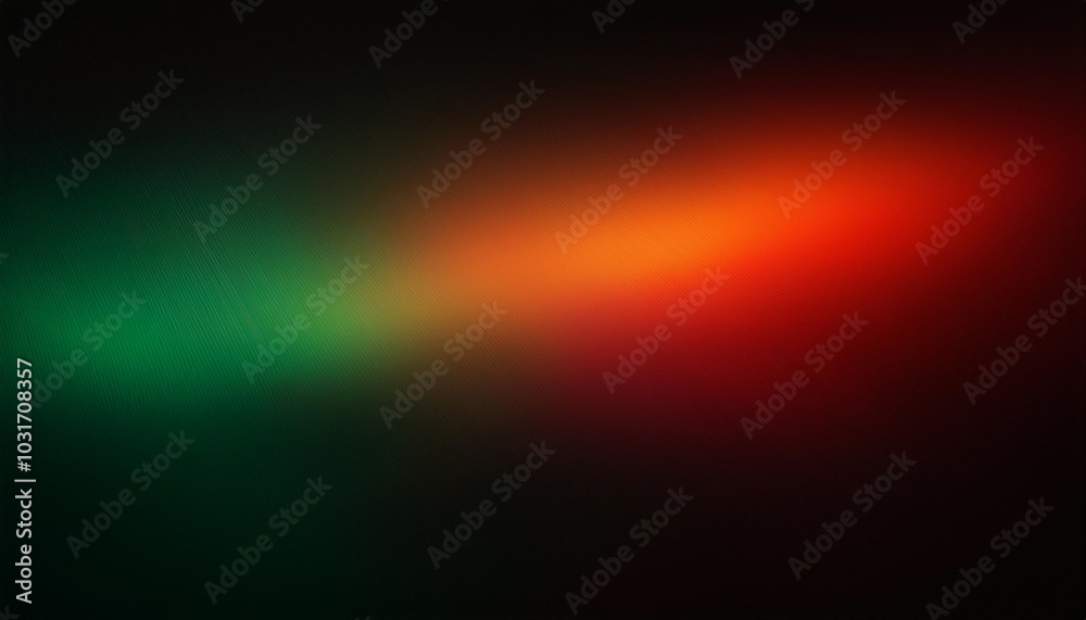Defocused red green orange radiance soft texture on dark black abstract empty space background. Neon blur glow. Color light overlay. Copy space. Defocused red green orange radiance soft texture on dark black abstract empty space background. Neon blur glow. Color light overlay. Copy space.