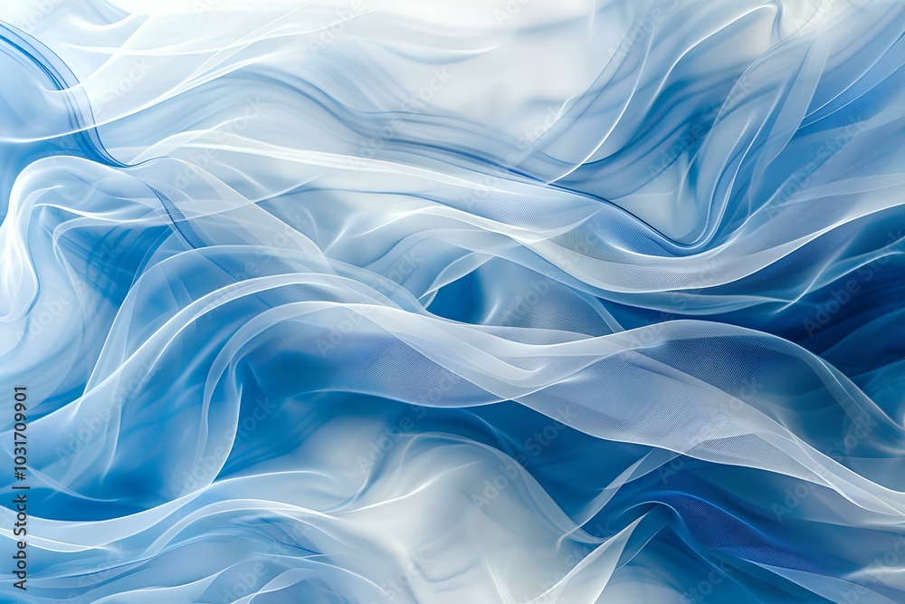 Obraz premium A close up of a blue and white background