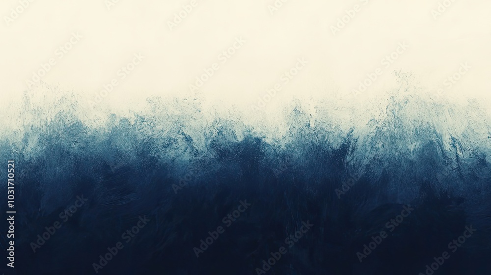 Fototapeta premium Abstract Blue and White Painted Texture
