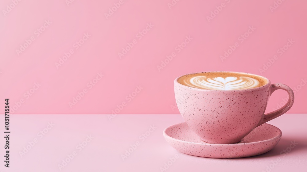 Perfect heart-shaped latte art in a ceramic cup, minimal design with ample space for your personalized text. Perfect heart-shaped latte art in a ceramic cup, minimal design with ample space for your personalized text.